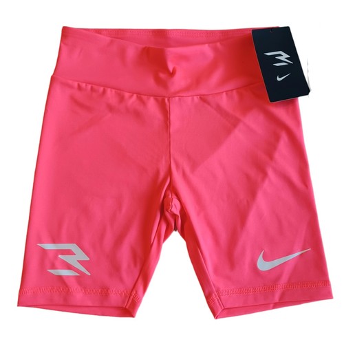 Nike 3Brand Girls Stretch Fabric 6 1/2" Bike Short-L-(12-13 Years)-Racer Pink