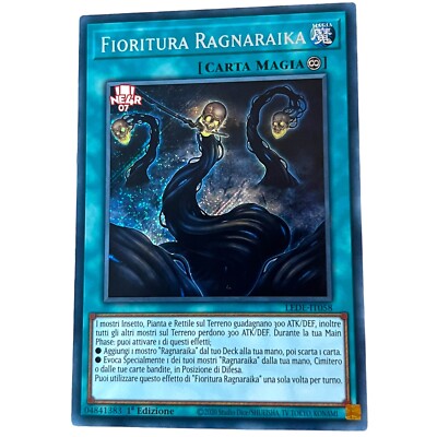 Yu Gi Oh Rara Secreta Ita Lede-It058 Floración Ragnaraika