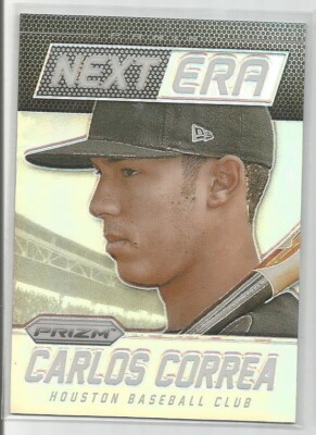 2014 Panini Prizm Next Era Carlos Correa Prizm Refractor Houston Astros