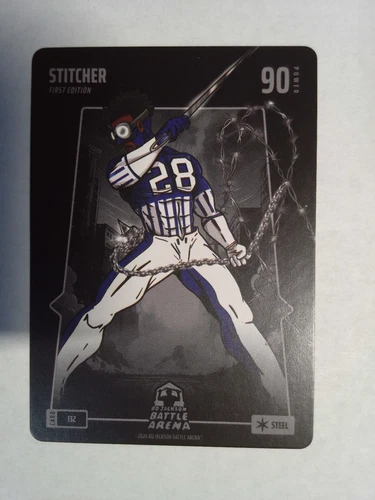 Bo Jackson Battle Arena ~ Jon Base card #132 Stitcher Steel