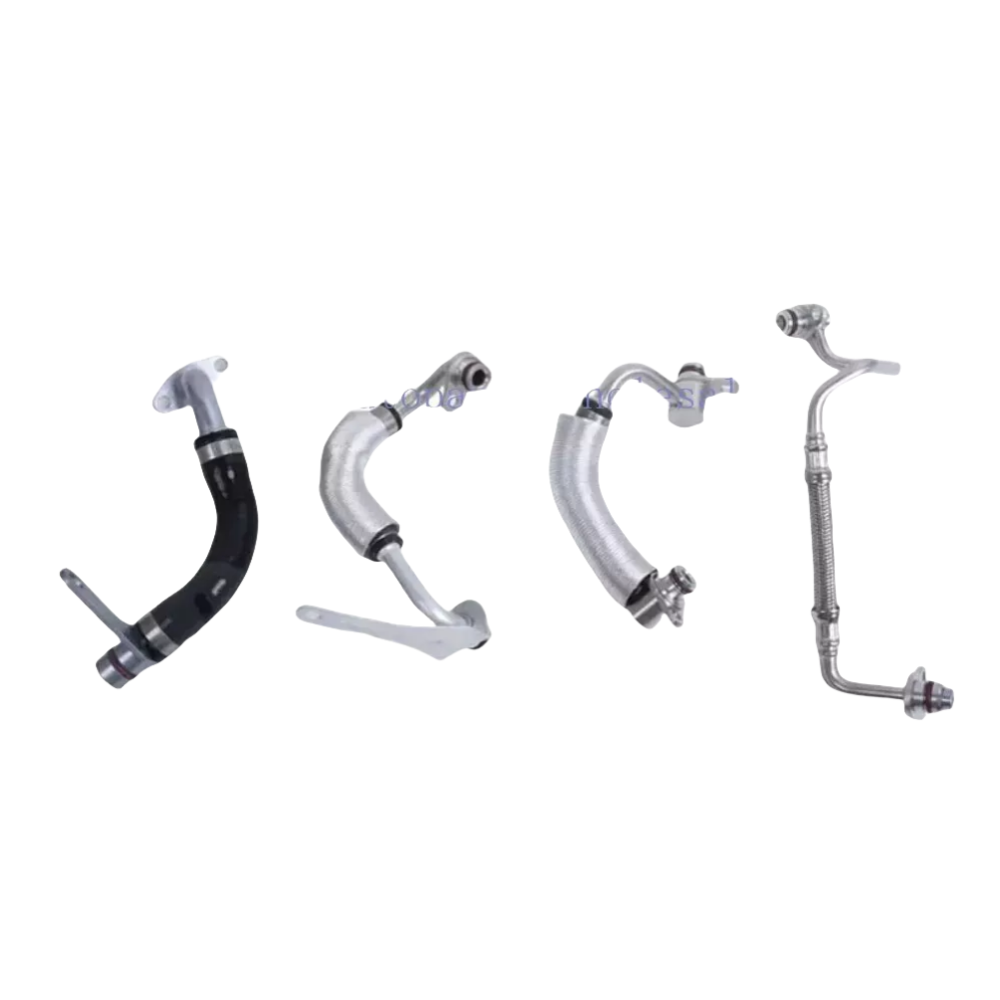 4Pcs Turbocharger Coolant Line Compatible with BMW N20 N26 F10 F22 F20 F30 X1 X3 X4 X5 Z4 Models