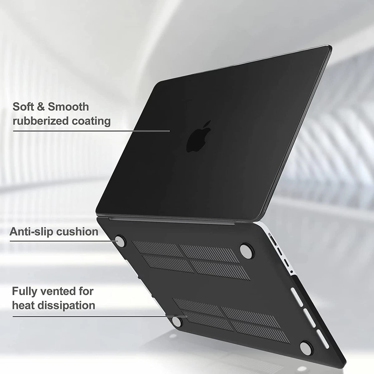 Frosted Rubberized Matte Hard Shell Case Cover for MacBook Air