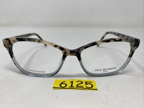 Lulu Guinness L931 IVO 55-16-145 B:39 Ivory Tortoise Eyeglasses Frame 6125 - Picture 8 of 8