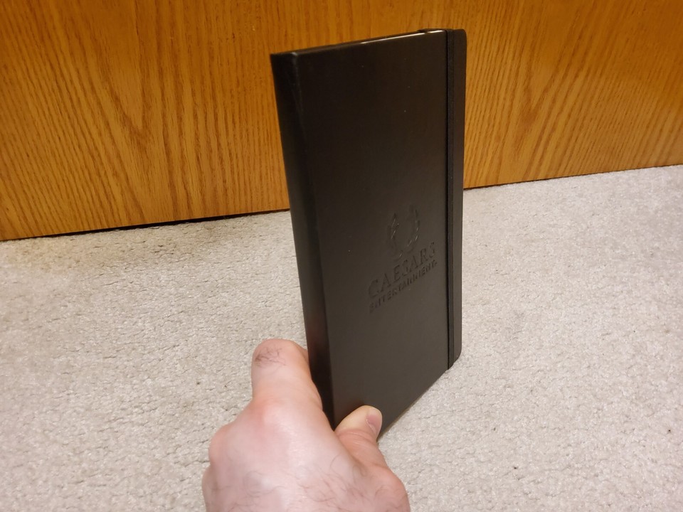 Moleskine Notebook Ledger Caesars Entertainment Special Edition eBay