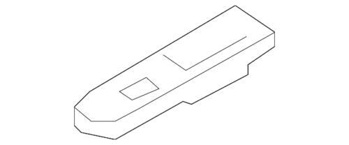 Carcasa del interruptor derecho para Ford Mercury Mariner 2008-2011 (N/P 8E6Z-14528-AA)