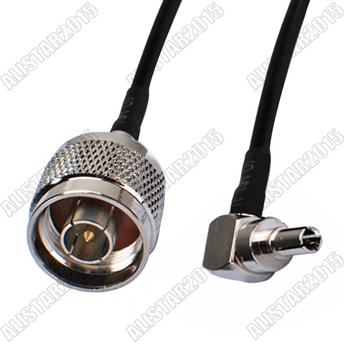 CRC9 Male RA to N Male RF Pigtail Cable 15cm RG174 for Huawei E62/E376/E630/E660 - 第 1/4 張圖片