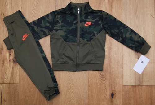 Nike Baby Boys Camo Pants Set - Medium Olive - Size 18 Months