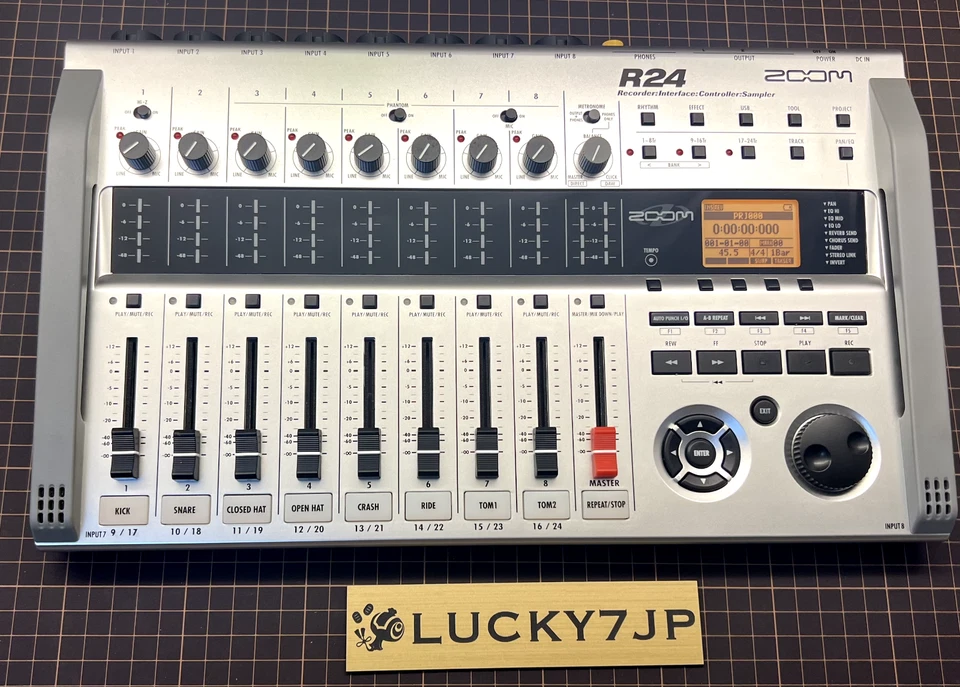 Zoom R24 Multi-Track Recorder - 24-Track, Integrated Drum Machine, Free Shipping - Image 4 of 4