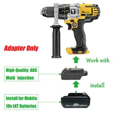 1 Adapter for Makita 18V LXT Battery to Power for DeWalt 20V New 5-PIN Type Tool