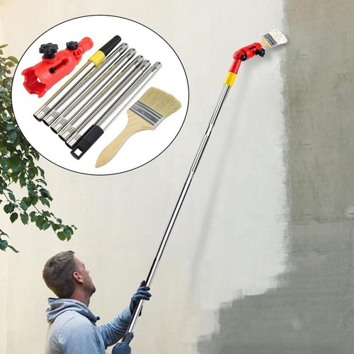 1,1-1,7 m Pinselverlängerung Farbroller Verlängerungsstange Spannwerkzeug Y5R Q8A5
