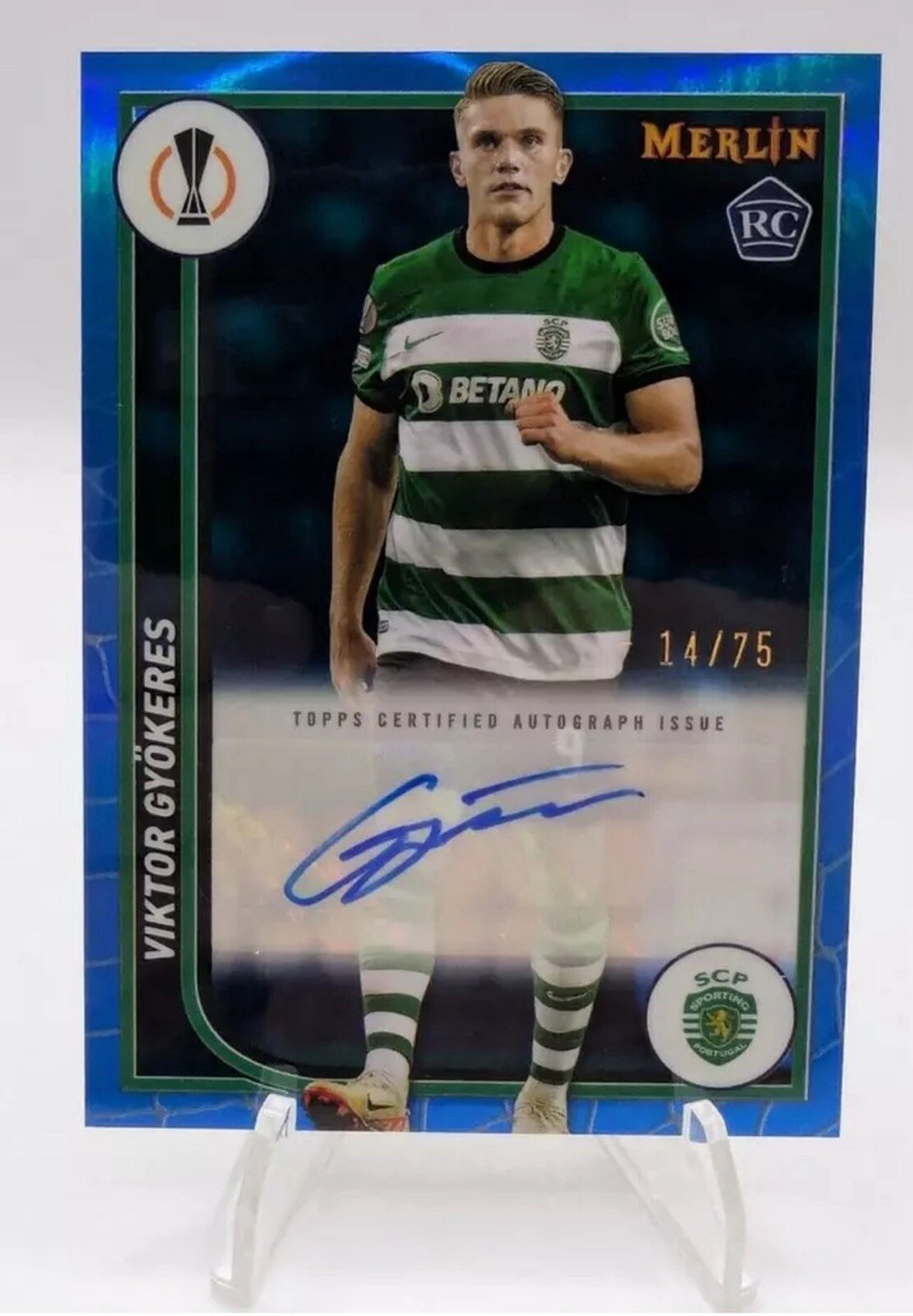世界75枚限定！22-23 Topps Merlin JOTA 直筆サインカード 2024 JUDE BELLINGHAM TOPPS MERLIN UEFA CHAMPIONS LEAGUE