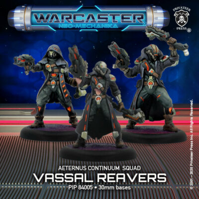 Warcaster: Vassal Reavers   Aeternus Continuum Squad New