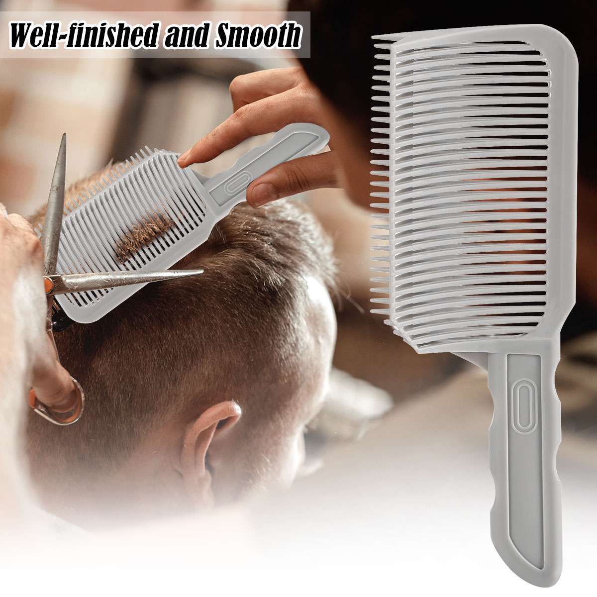 2x Blending Comb Barber for Fading Tapering Thicker Hair Flat Top Cutting Tool