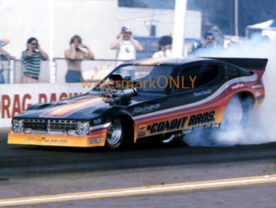 ''Condit Bros.'' Dave Condit 1980s NITRO Funny Car PHOTO! #(1)
