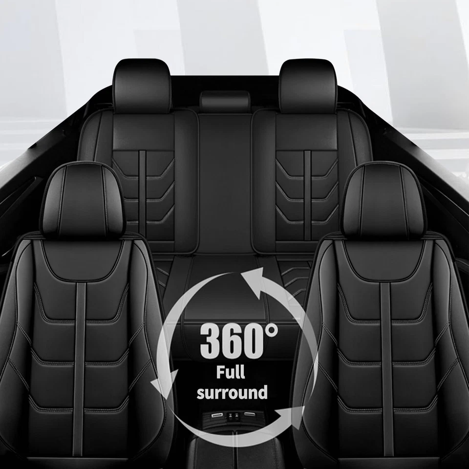 Full Set Front + Rear 5-Seat Covers Cushion Pad For Hyundai Tucson 2005-2024 Foto 2 de 4