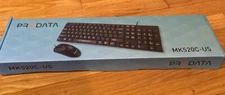 ProData USB Wired Keyboard and Mouse Combo MK520C-US