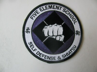 Five Element School Self Defense  Minneapolis MN 4'' Patch NOS New Free Shipping 