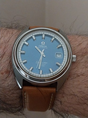 OMEGA Seamaster Cosmic 2000 Ref. 166.130 Cal. 1012 38mm Automatico anni '70 - Foto 4 di 15