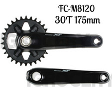Shimano XT FC-M8120 1x12Speed Crankset 175mm 30T w/o BB NEW