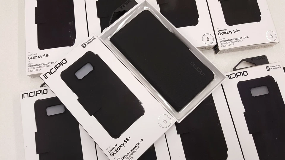 Lote de 10 Funda tipo folio billetera Incipio Breve para Samsung Galaxy S8+ PLUS x 10 en total Foto 3 de 4