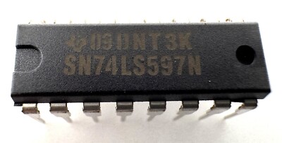 SN74LS597N IC SHIFT REGISTER 16 PIN DIP TEXAS INSTRUMENTS (LOT OF 23)