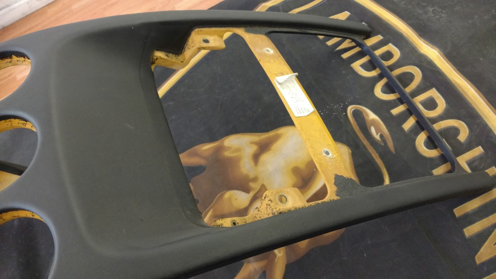 LAMBORGHINI GALLARDO CENTER DASH COVER OEM 400863241A
