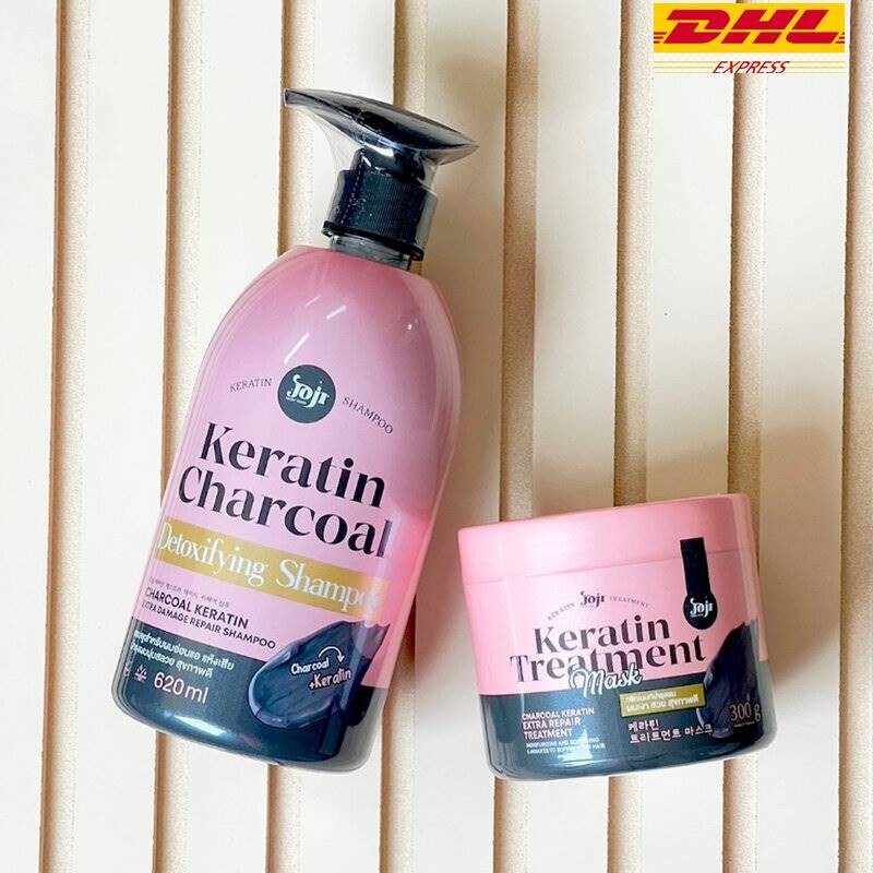 Joji Secret Young Shampoo & Treatment Hair care set Charcoal