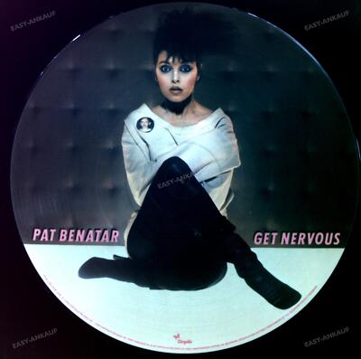 Pat Benatar - Get Nervous - Picture LP 1982 (VG+) '