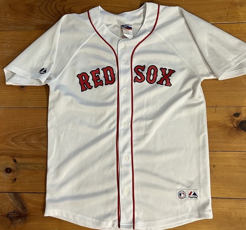 Red Sox Retired Matsuzaka # 18 White Sports Baseball Jersey Size 18 20 Youth - Picture 2 of 6