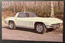 1965 Chevrolet Corvette NJ Antique Auto Museum Wall New Jersey  chrome