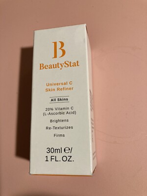 Beauty Stat Universal C Skin Refiner 20% Vitamin C Full Size 30ml/ 1 oz NIB