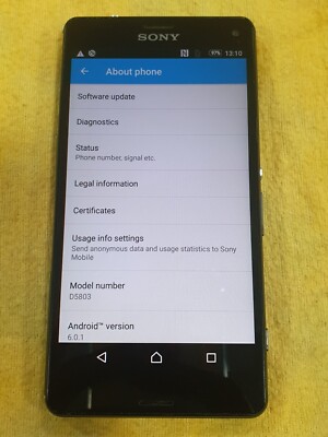 TG229 Sony Xperia Z3 Compact D5803 Handy Beschreibung lesen