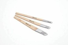 Harris Seriously Good 3 Angled Fitch Paint Brushes DIY Hobby Craft Cutting In