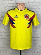 Colombia Home Football Shirt 2018 2019 Adidas Jersey Soccer FC World Cup Youth L