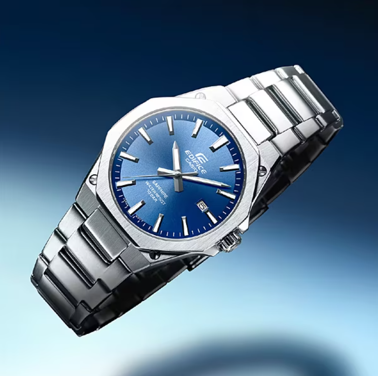 CASIO 腕時計 EDIFICE EFR-S108DJ-2AJF CASIO EDIFICE EFR-S108DJ-2AJF Blue Dial Sport Sapphire Glass