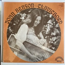 Joan Benson Lp clavichord rare new!
