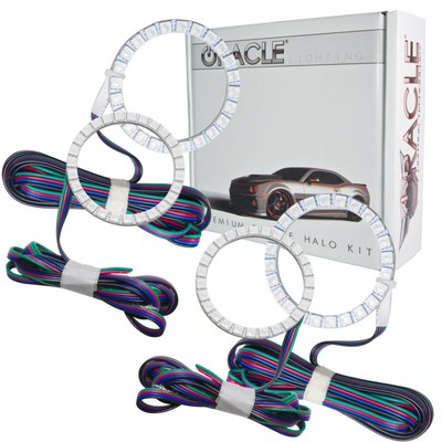 Oracle Fit Chevrolet Corvette C6 05-13 Halo Kit - ColorSHIFT w/ 2.0 Controller