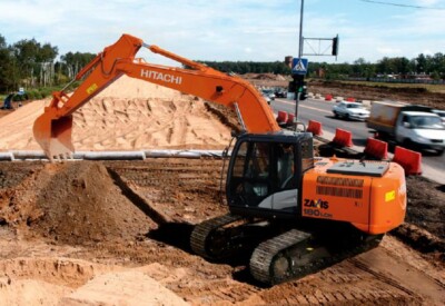 Hitachi ZX180LCN-5G Decals (Aufkleber) Klebstoff, Komplett-Set