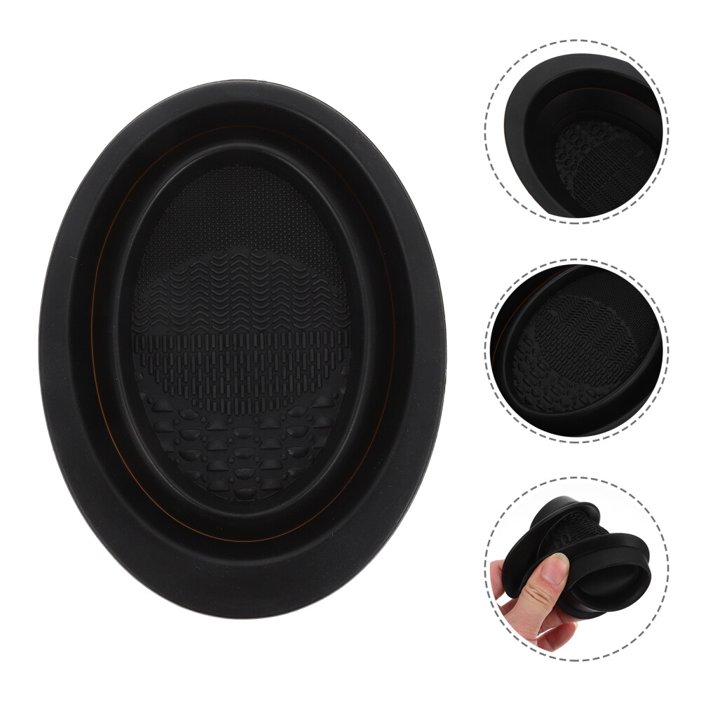 Caja de limpieza de lavadora cepillo de maquillaje limpia tazón limpiador para cepillos