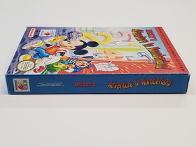 Mickey's Adventure in Numberland Nintendo NES Box Only *(No Game, No Manual) *