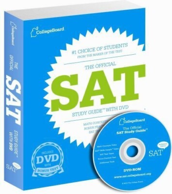 LIKE NEW The Official SAT Study Guide 2012 with DVD - FAST SHIP