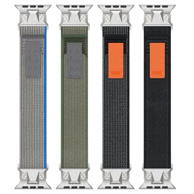 For Apple Watch Strap Trail Nylon Loop Band Series Ultra 9 8 7 6 SE 42 44 45 49