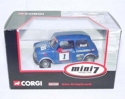Corgi Toys 1:36 MORRIS MINI COOPER "HALL" Racing Club Model Car CC82241 MIB`05! - Picture 2 of 6