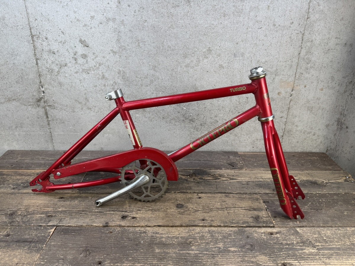 Cycle Pro Turbo 16” Bike Mini Pit Vintage Old School Frame And
