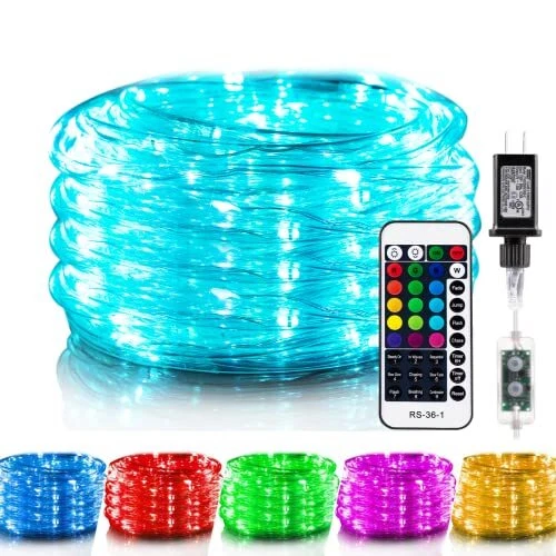 Outdoor led color changing rope lights deals