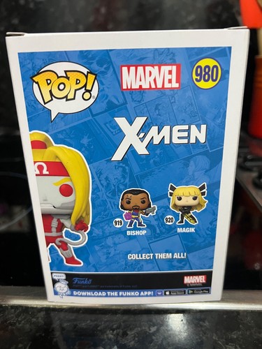 Funko Pop Marvel X Men Colossus + Rojo Omega Nº 316 + 980 + Protectores Pop - Imagen 5 de 15