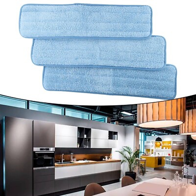 Mikrofaser Mop Nachf��llpads f��r Rubbermaid Commercial 18'' Nasspads 3er-Pack