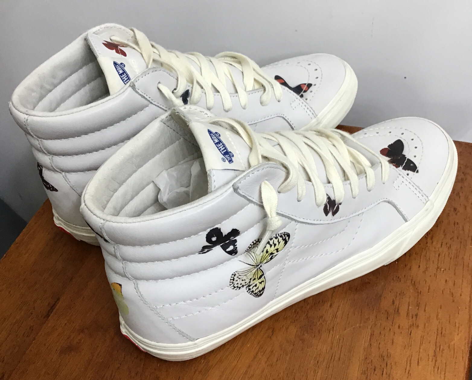 Vans x Damien Hirst X SK8-HI Re-Issue VLT LX Butterfly Size 8.5 image 7