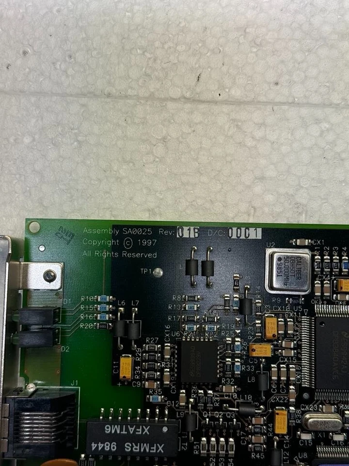 ZNYX NETBLASTER ZX345 PCI NETWORK CARD SA0025 10/100BaseT LK6-ZX345 ZX345E161961 - Image 2 of 4