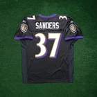 Deion Sanders Reebok NFL Baltimore Ravens Authentic On-Field EQT Alt Jersey